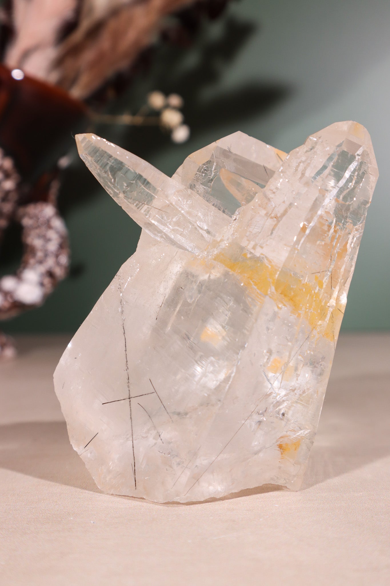 Tourmaline in Quartz 