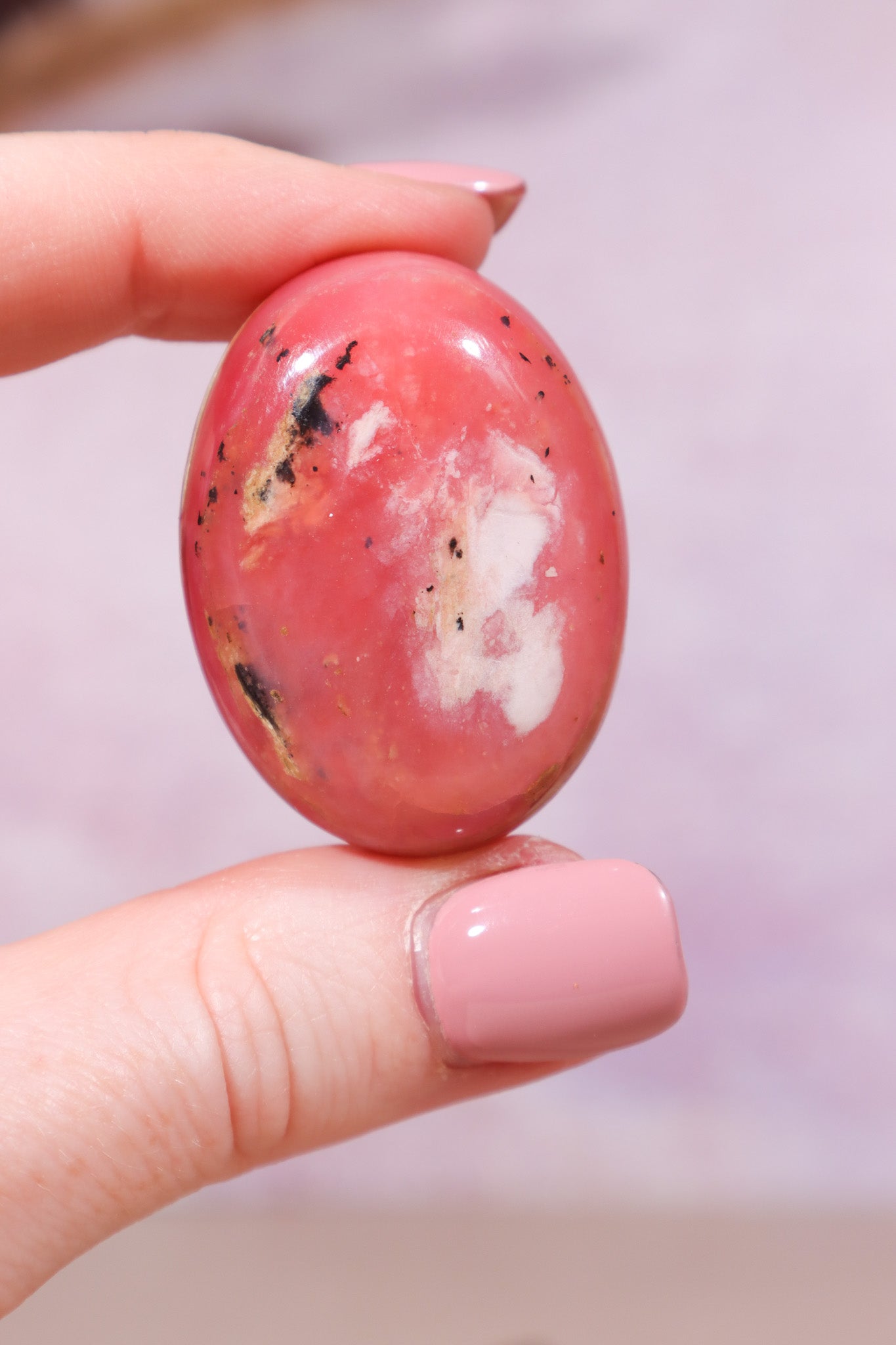 Pink Opal Cabochon