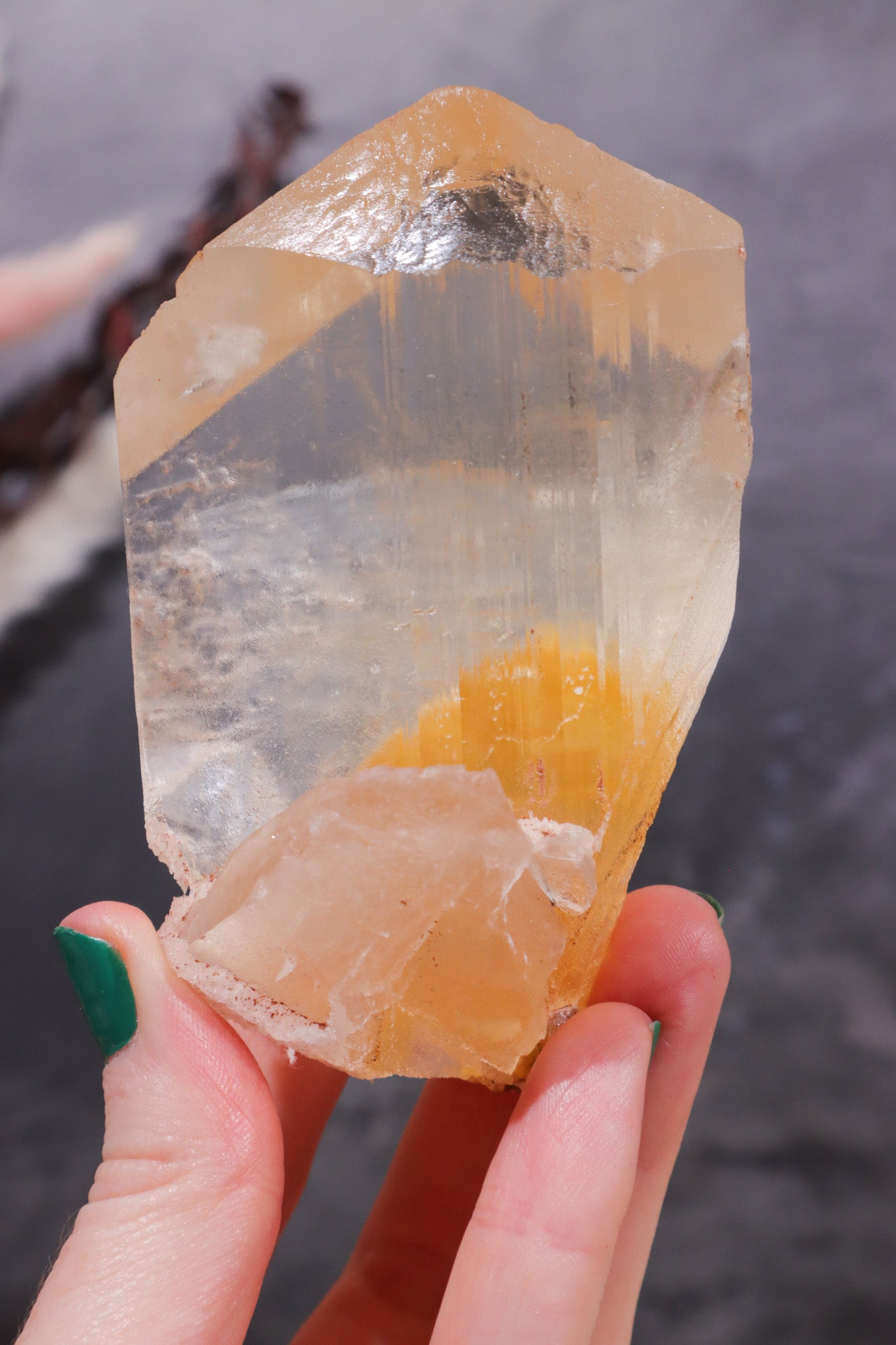 Golden Phantom Selenite 