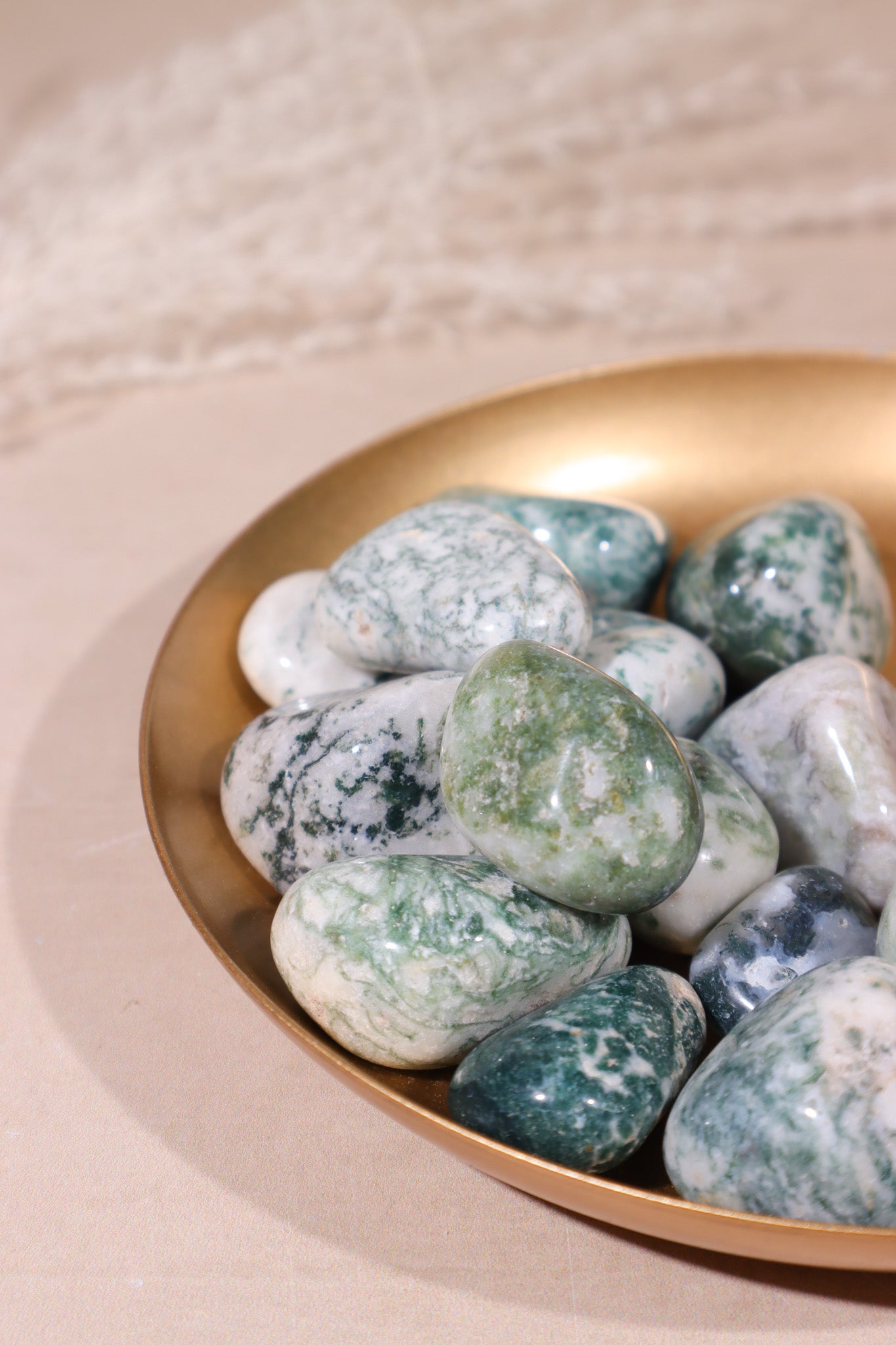 Tree Agate Tumblestones