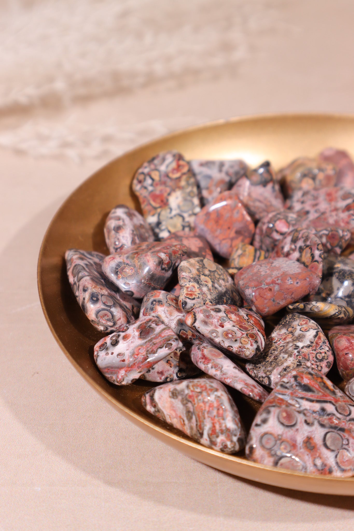 Leopard Skin Jasper Tumblestones