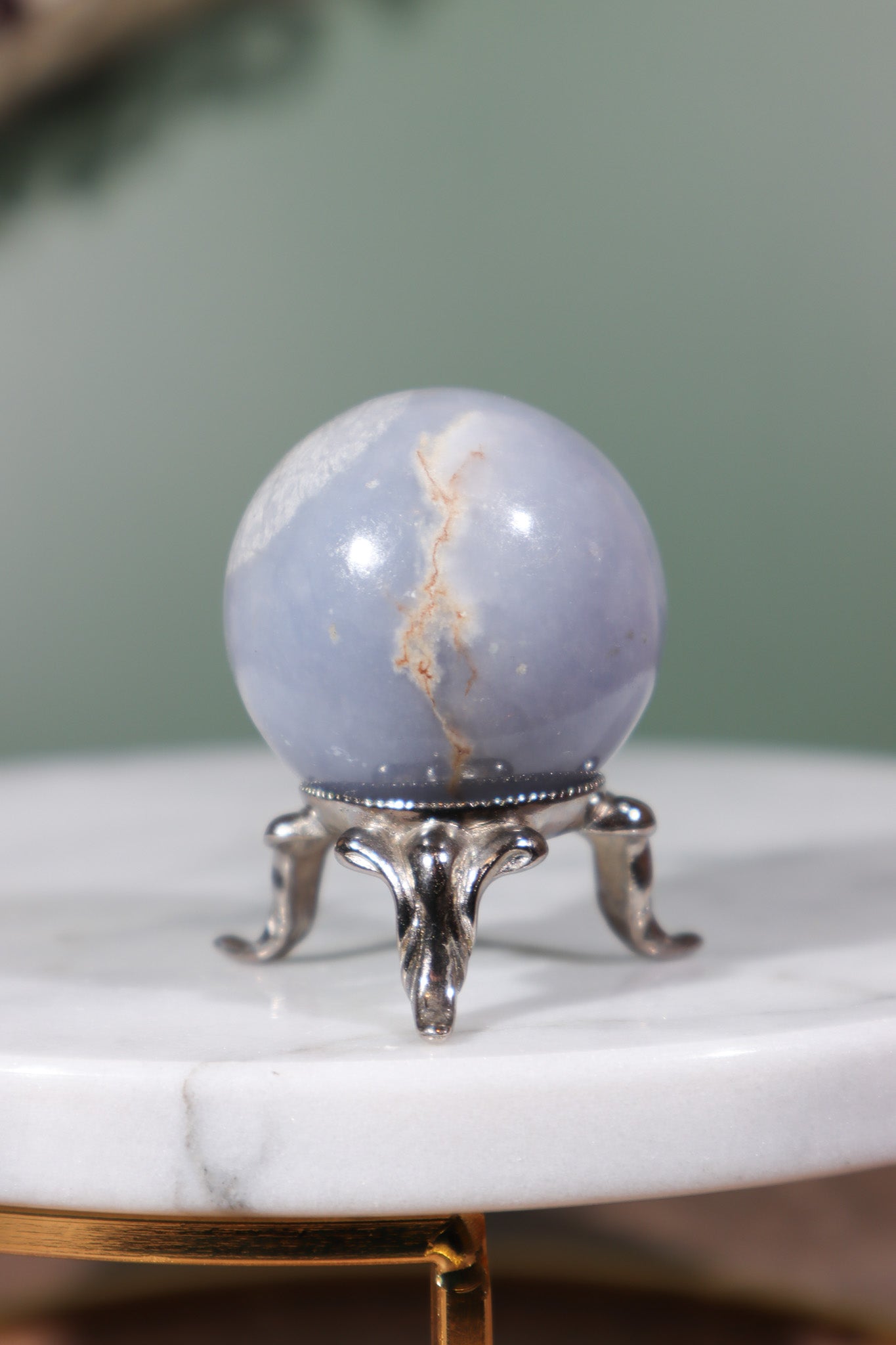 Angelite sphere