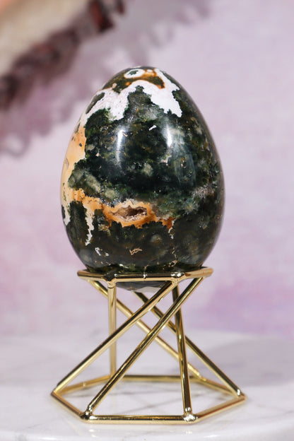 8th Vein Ocean Jasper Egg 6.7cm Eggs Tali & Loz Crystals