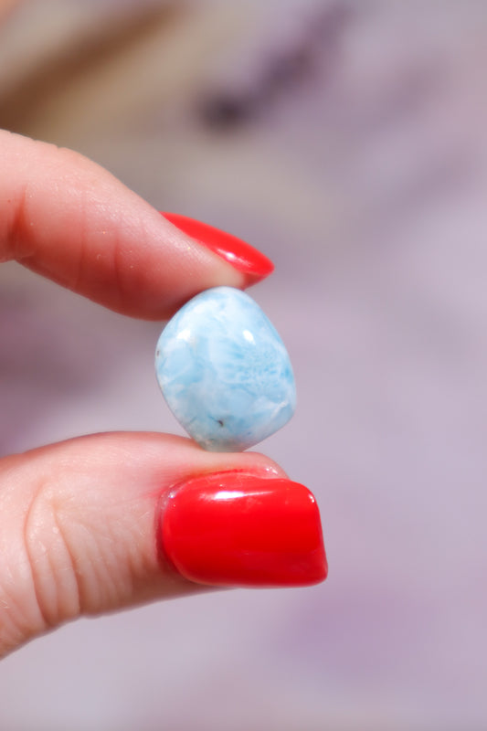 Larimar Freeform Cabochon 2.52gr