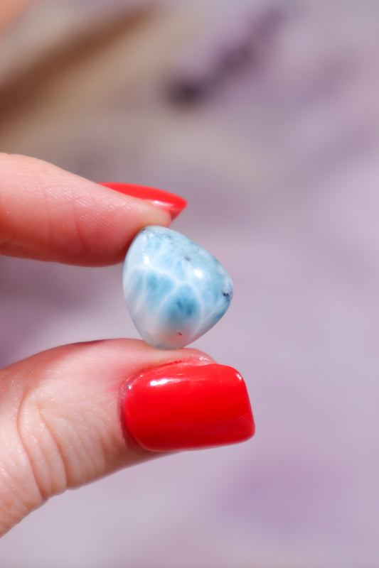 Larimar Freeform Cabochon 2.95gr