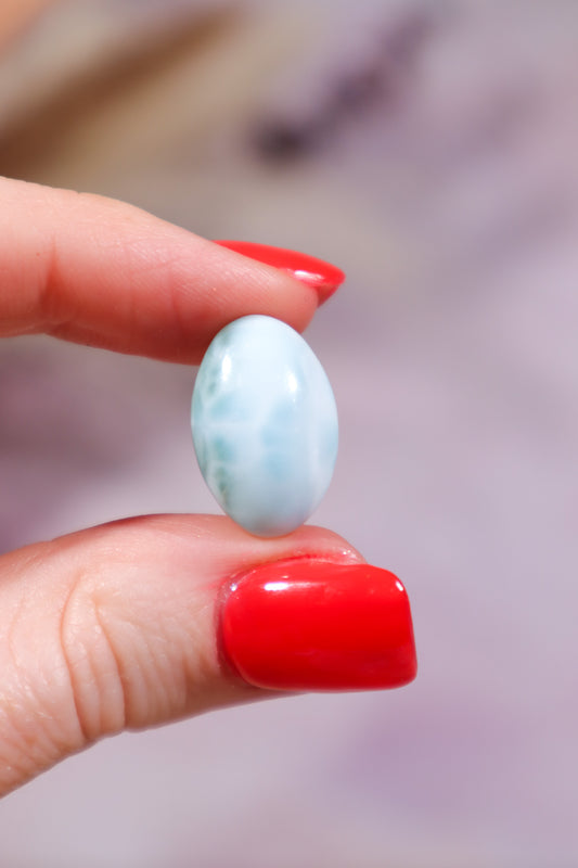 Larimar Oval Cabochon 2.77gr