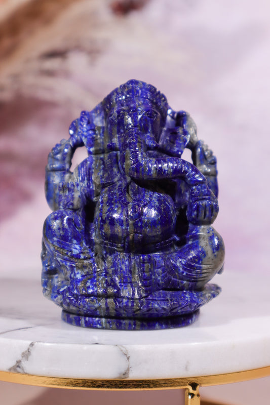 Lapis Lazuli Ganesh 8cm