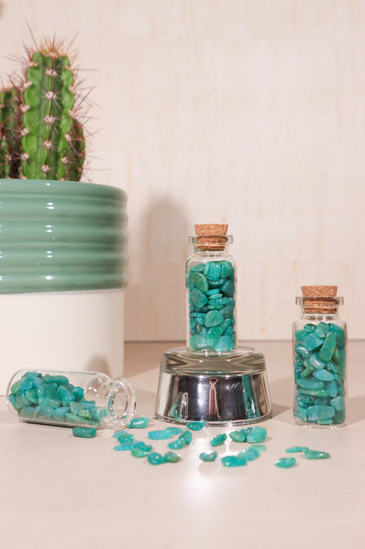 Amazonite AAA-Grade Chip Bottles 10ml