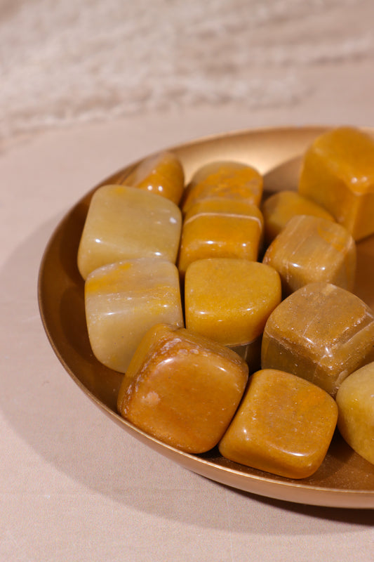 Yellow Aventurine Tumblestones 20-40mm