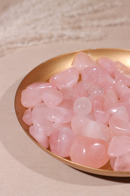 Rose Quartz Tumblestones 10-25mm