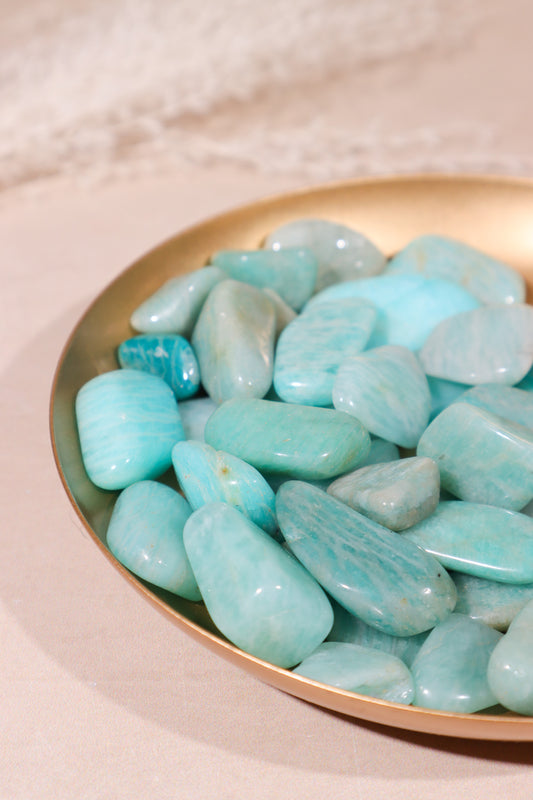 Amazonite Tumblestones 20-30mm