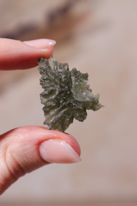 Moldavite Tektite 3.11gr Museum Grade