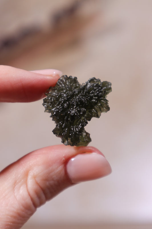 Moldavite Tektite 5.14gr Museum Grade