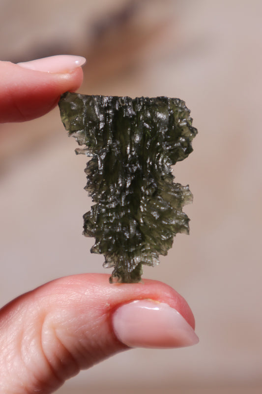 Moldavite Tektite 7.51gr Museum Grade