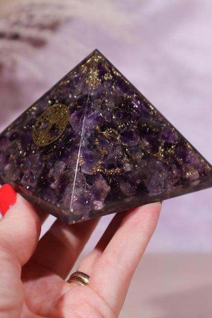 Amethyst Orgone 6.5cm Orgone Tali & Loz Crystals