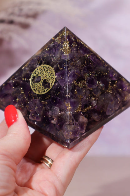 Amethyst Orgone 6.5cm Orgone Tali & Loz Crystals