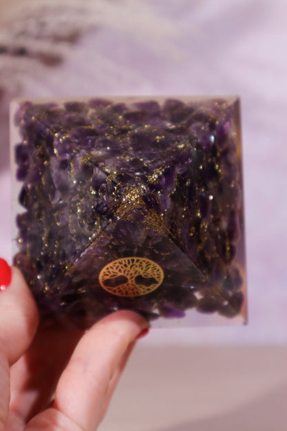 Amethyst Orgone 6.5cm Orgone Tali & Loz Crystals