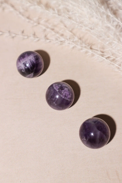 Amethyst Spheres 20mm Spheres Tali & Loz