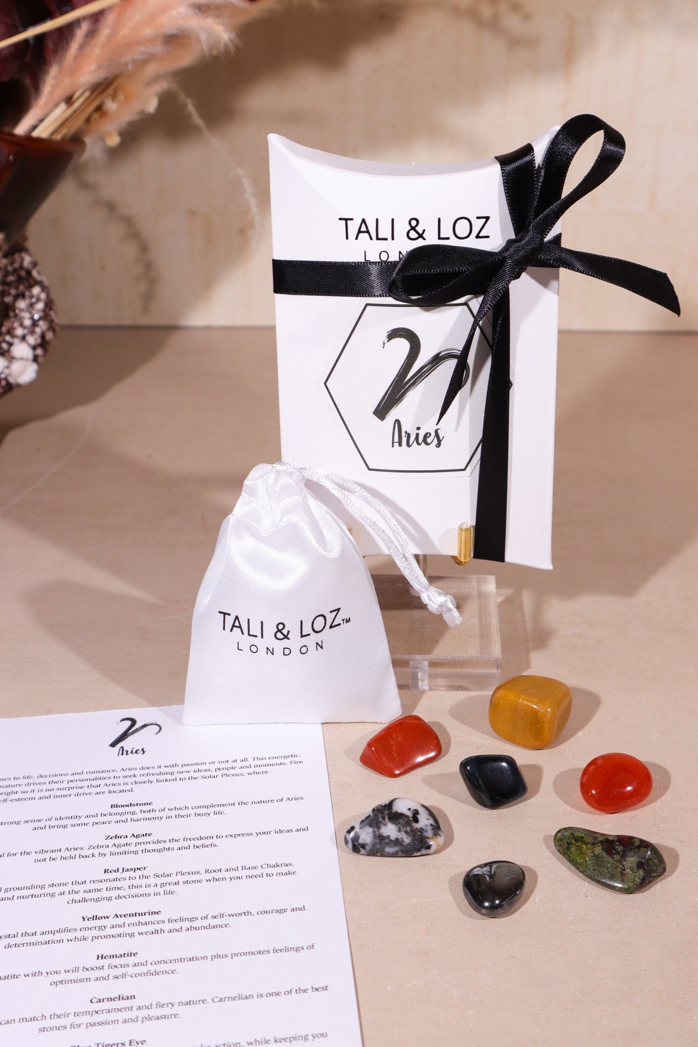 Aries Zodiac Crystal Set Crystal Sets Tali & Loz