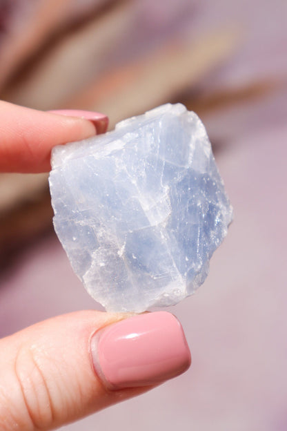 Blue Calcite Rough 30-45mm Rough Crystals Tali & Loz Crystals