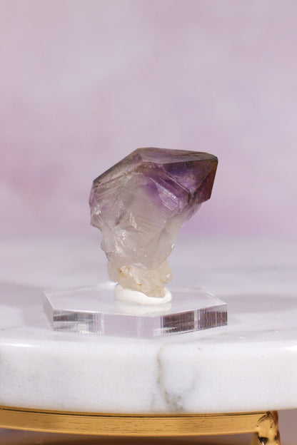 Brandberg Amethyst and Rutile Scepter 3cm Rocks & Fossils Tali & Loz Crystals