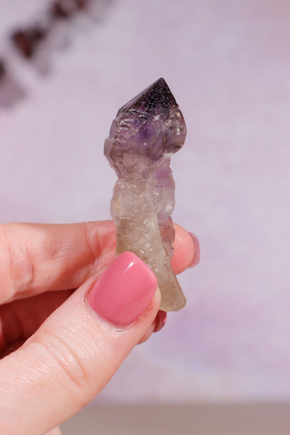 Brandberg Amethyst Elestial Scepter 5cm Rocks & Fossils Tali & Loz Crystals