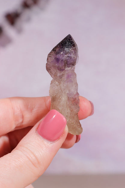 Brandberg Amethyst Elestial Scepter 5cm Rocks & Fossils Tali & Loz Crystals