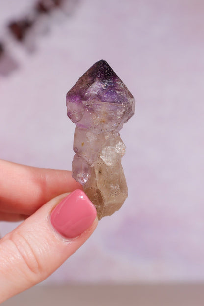 Brandberg Amethyst Elestial Scepter 5cm Rocks & Fossils Tali & Loz Crystals