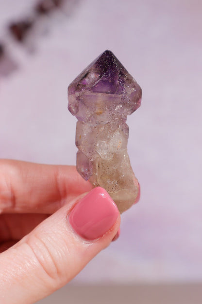 Brandberg Amethyst Elestial Scepter 5cm Rocks & Fossils Tali & Loz Crystals