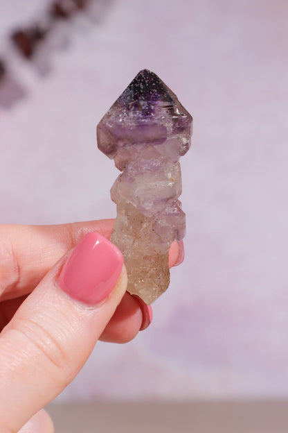 Brandberg Amethyst Elestial Scepter 5cm Rocks & Fossils Tali & Loz Crystals