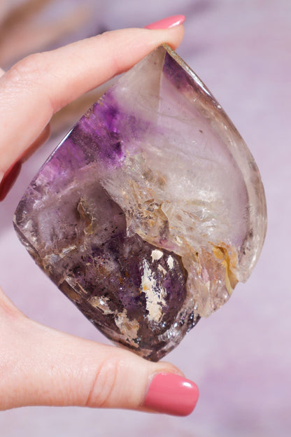 Brandberg Amethyst Fenster Freeform 186gr Rocks & Fossils Tali & Loz Crystals