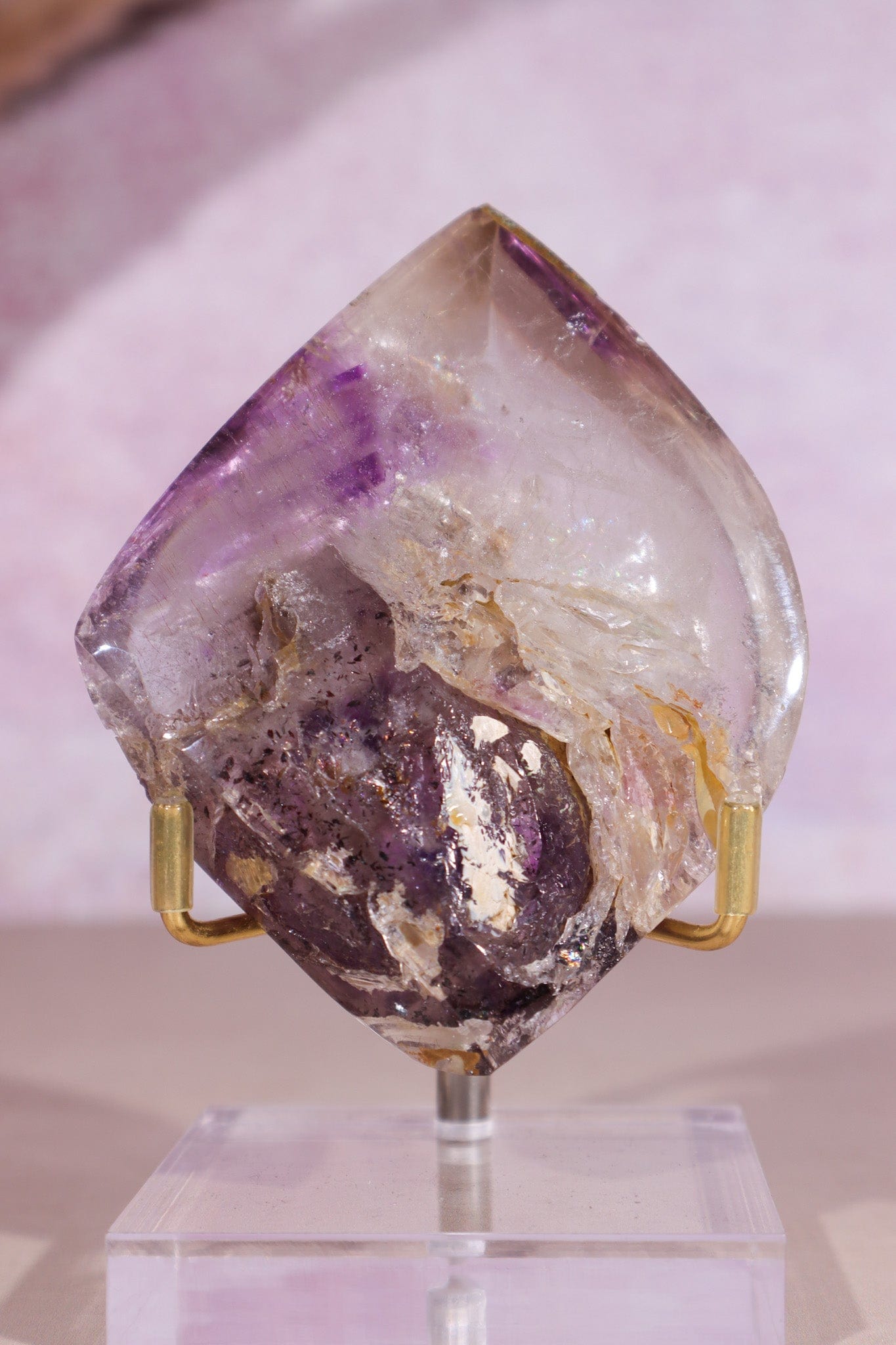 Brandberg Amethyst Fenster Freeform 186gr Rocks & Fossils Tali & Loz Crystals