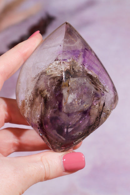 Brandberg Amethyst Fenster Freeform 186gr Rocks & Fossils Tali & Loz Crystals