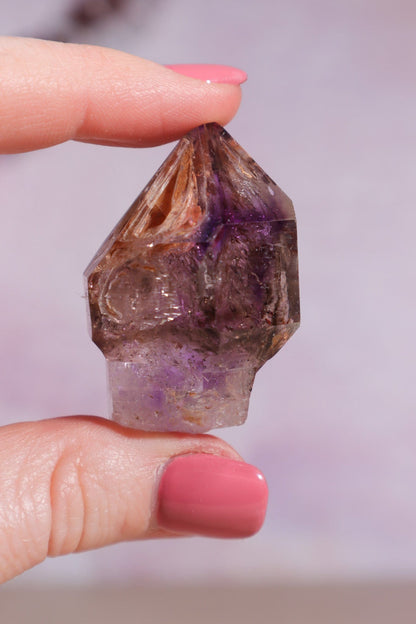 Brandberg Amethyst Fenster Scepter 4cm Rocks & Fossils Tali & Loz Crystals