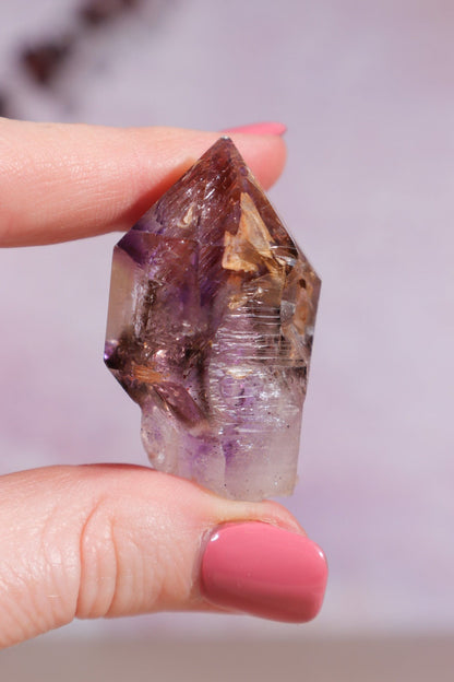 Brandberg Amethyst Fenster Scepter 4cm Rocks & Fossils Tali & Loz Crystals