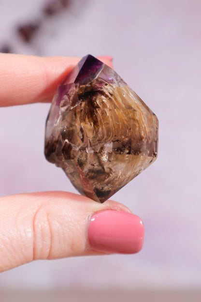 Brandberg Amethyst Fenster Scepter 4cm Rocks & Fossils Tali & Loz Crystals