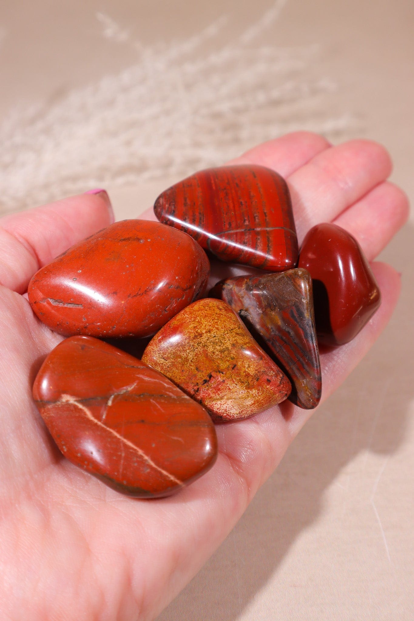 Brecciated Jasper Tumblestones 20-40mm Tumblestones Tali & Loz Crystals