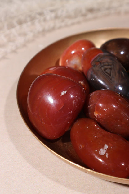 Carnelian Tumblestones Large 30-40 mm Tumblestones Tali & Loz