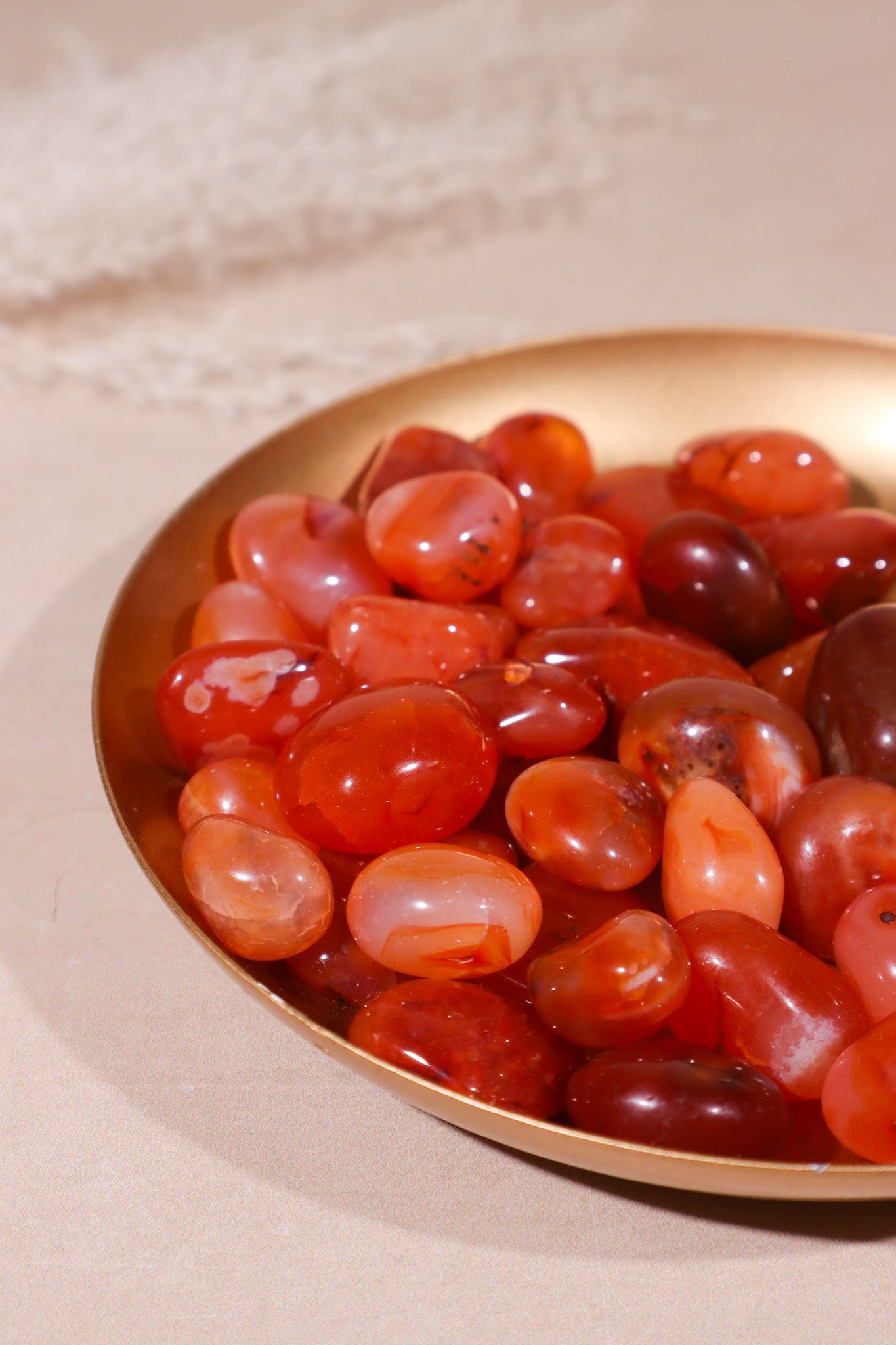 Carnelian Tumblestones Small 15-25 mm Tumblestones Tali & Loz Crystals