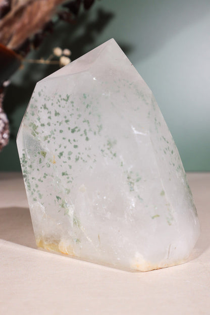 Chlorite Quartz Tower 0.77kg Towers Tali & Loz Crystals