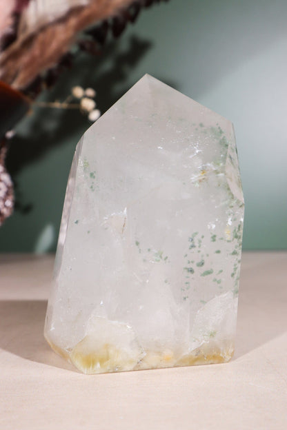 Chlorite Quartz Tower 0.77kg Towers Tali & Loz Crystals