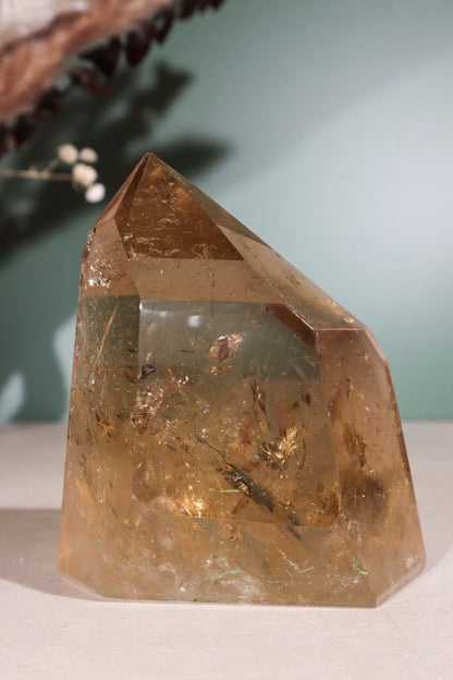 Citrine Tower Natural, 0.6kg Towers Tali & Loz Crystals