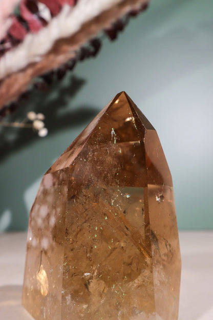 Citrine Tower Natural, 0.6kg Towers Tali & Loz Crystals