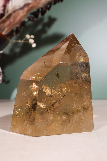 Citrine Tower Natural, 0.6kg Towers Tali & Loz Crystals