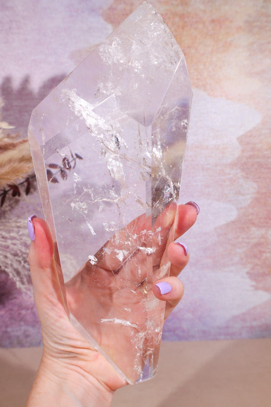 Clear Quartz Freeform 0.8kg, AAA-Grade Brazil Freeform Tali & Loz Crystals