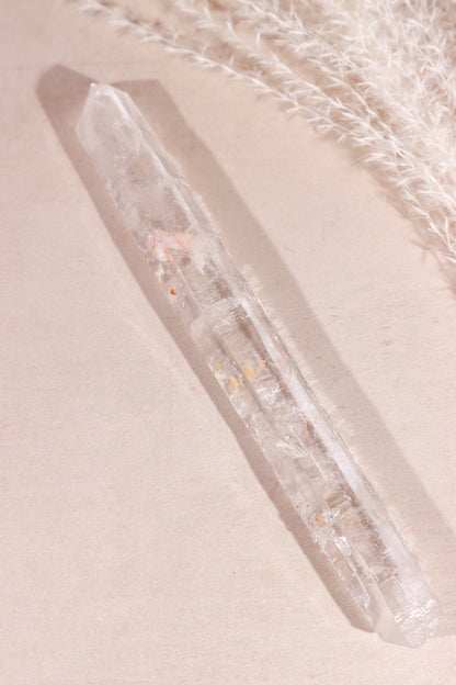 Clear Quartz Rough Wand 18cm Sphere Tali & Loz Crystals