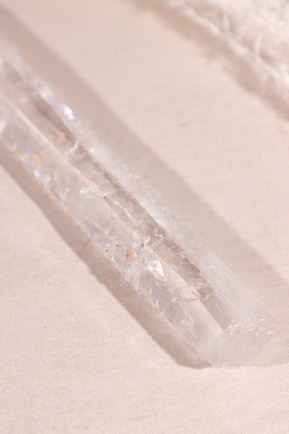 Clear Quartz Rough Wand 18cm Sphere Tali & Loz Crystals