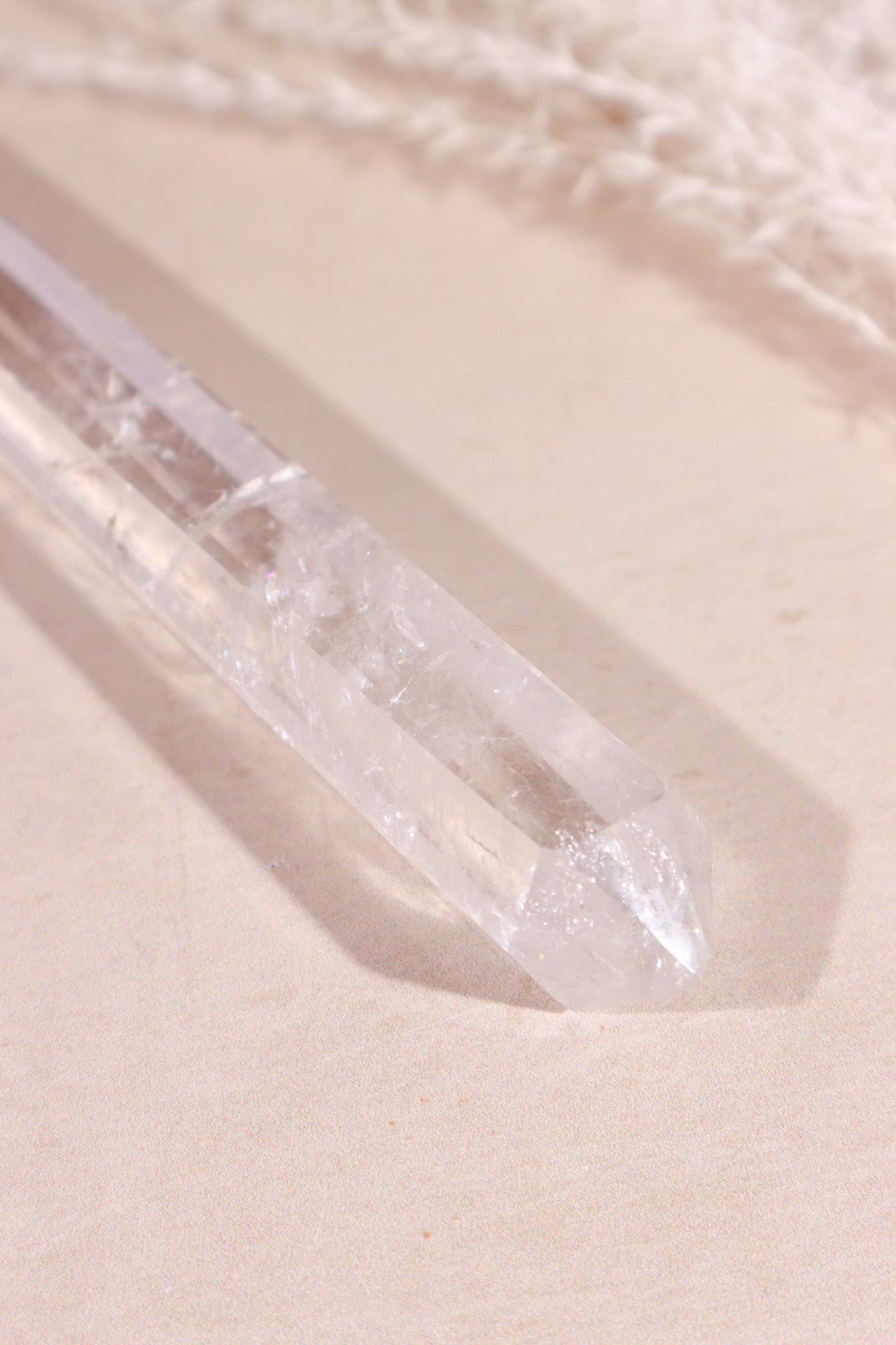 Clear Quartz Wand 15cm OUTLET Wands Tali & Loz Crystals