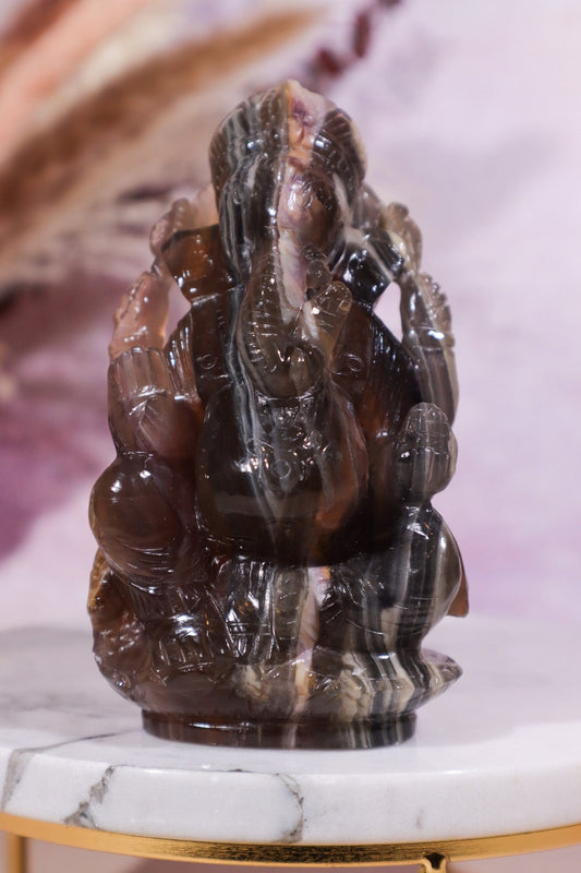 Fluorite Ganesh 11.5cm Ganesh Tali & Loz Crystals