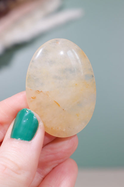 Golden Healer Quartz Worry Stones Worry stones Tali & Loz